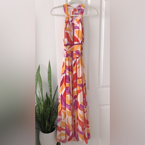 Anthropologie Abel The Label Rumi Halter Maxi Dress - Picture 2 of 9